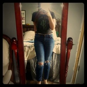 Old navy boyfriend skinny jeans